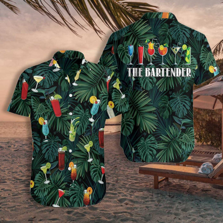 The Tropical Bartender Hawaiian Shirt | For Men & Women | HW1577-BehighStyle