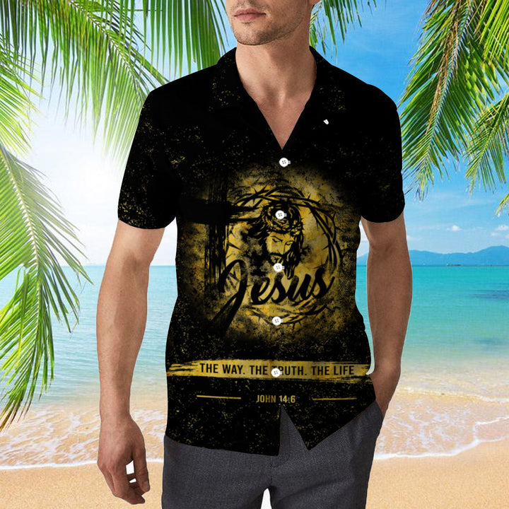 The Way The Truth The Life Jesus Hawaiian Shirt | For Men & Women | HW2189-BehighStyle