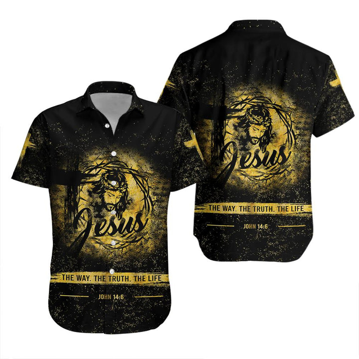 The Way The Truth The Life Jesus Hawaiian Shirt | For Men & Women | HW2189-BehighStyle