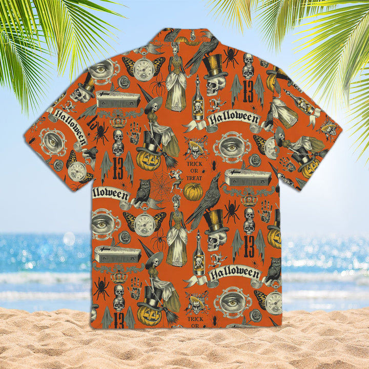 The Witch Halloween Hawaiian Shirt | For Men & Women | HW1888-BehighStyle