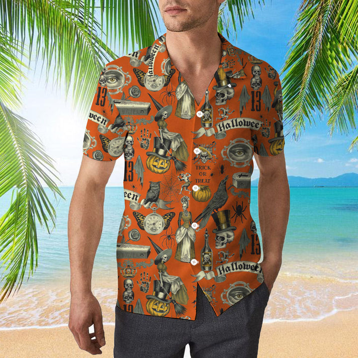 The Witch Halloween Hawaiian Shirt | For Men & Women | HW1888-BehighStyle