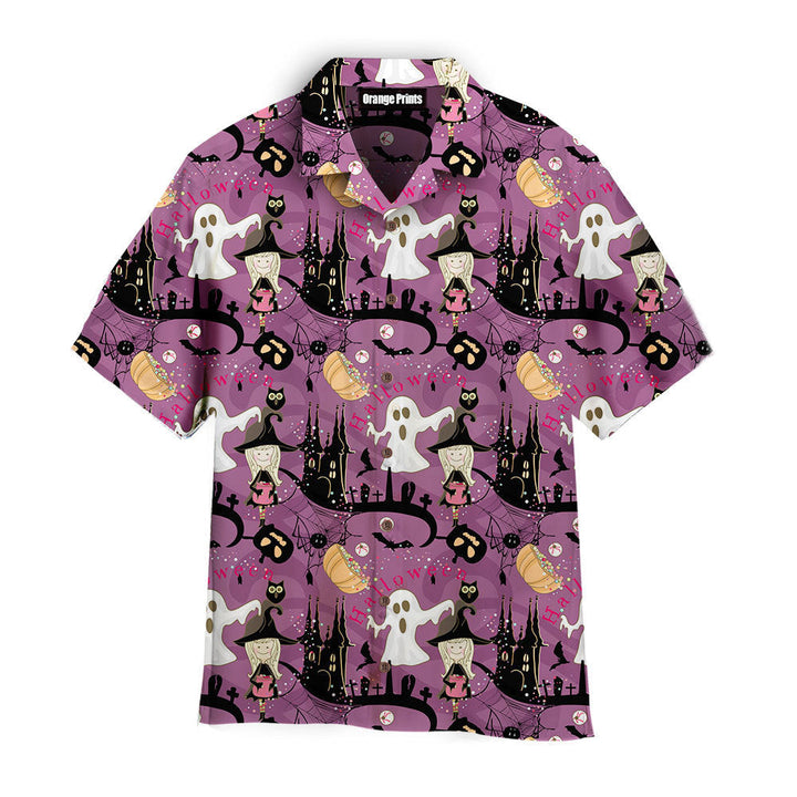 The Witch Halloween Hawaiian Shirt | For Men & Women | HW2577-BehighStyle