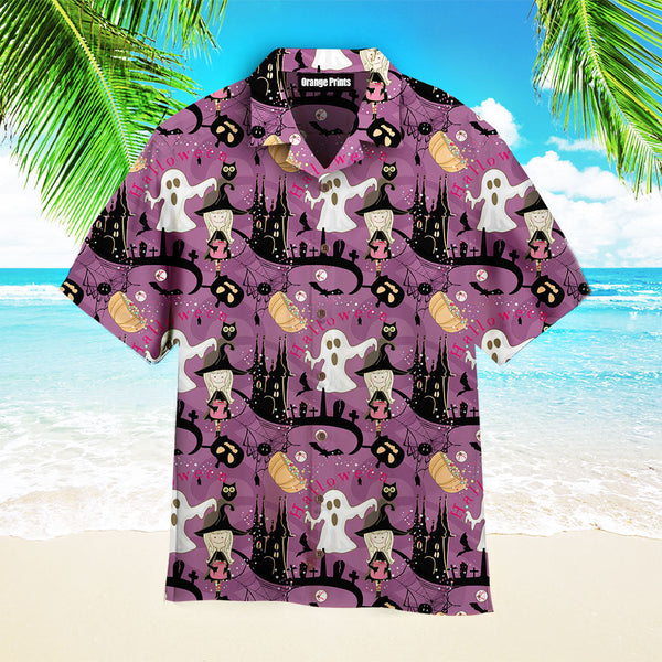 The Witch Halloween Hawaiian Shirt | For Men & Women | HW2577-BehighStyle