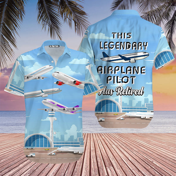 This Legendary Airplane Pilot Has Retired Hawaiian Shirt | HW2185