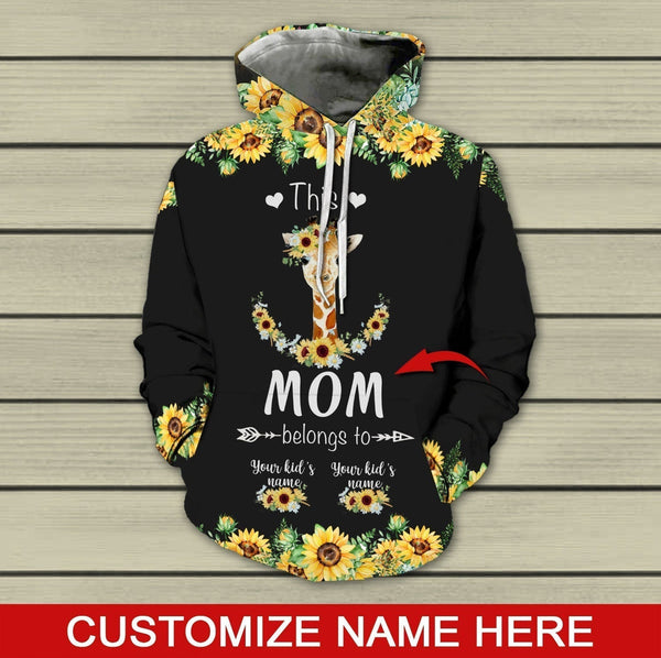 This Mom Belong To Custom Name 3D All Over Print | For Men & Women | Adult | CN130-BehighStyle