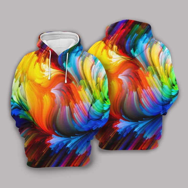 Tie Dye Hippie 3D All Over Print | For Men & Women | Adult | HP825-BehighStyle