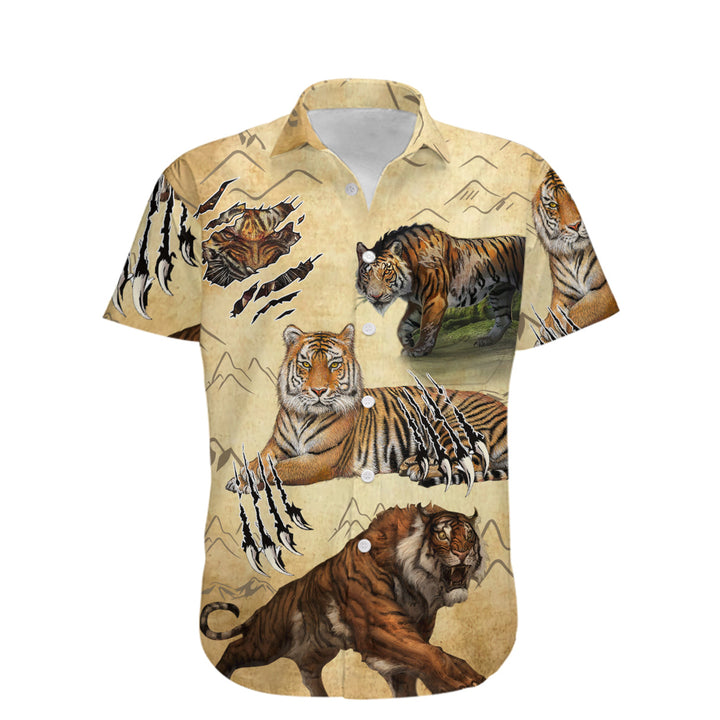 Tiger Claw Hawaiian Shirt | For Men & Women | HW1410-BehighStyle