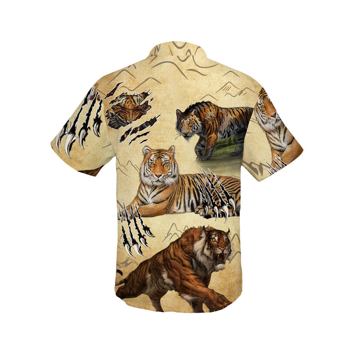 Tiger Claw Hawaiian Shirt | For Men & Women | HW1410-BehighStyle