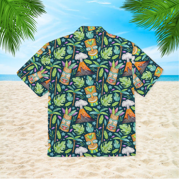 Tiki Summer Vibe Tropical Hawaiian Shirt | For Men & Women | HW899-BehighStyle