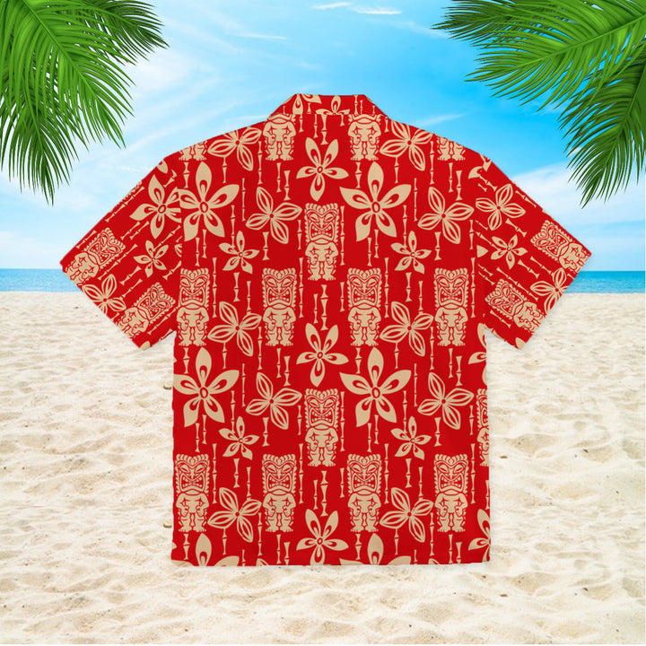 Tiki Tapa Pattern Hawaiian Shirt | For Men & Women | HW901-BehighStyle