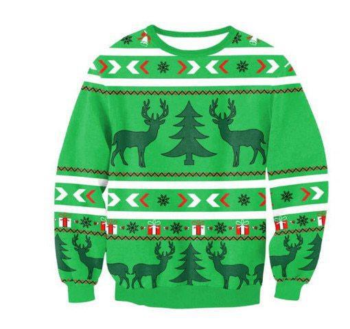 Tree Merry Xmas Ugly Christmas Sweater | For Men & Women | Adult | US1306-BehighStyle