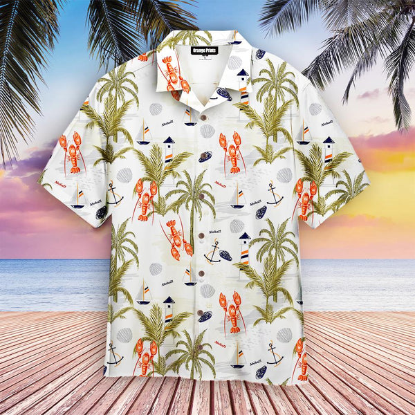 Tropical Lobster Aloha Hawaiian Shirt | For Men & Women | HW2391-BehighStyle