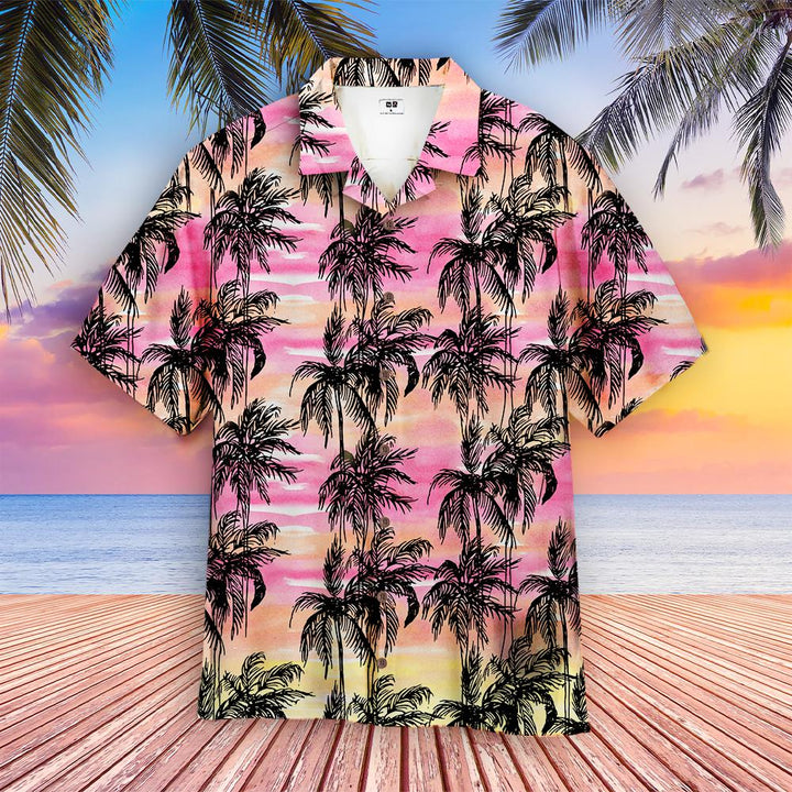 Tropical Vintage Palm Tree Aloha Hawaiian Shirt | For Men & Women | HW1142-BehighStyle