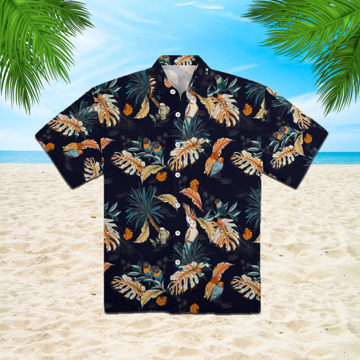 Tropical With Exotic Parrot Birds Hawaiian Shirt | For Men & Women | HW848-BehighStyle