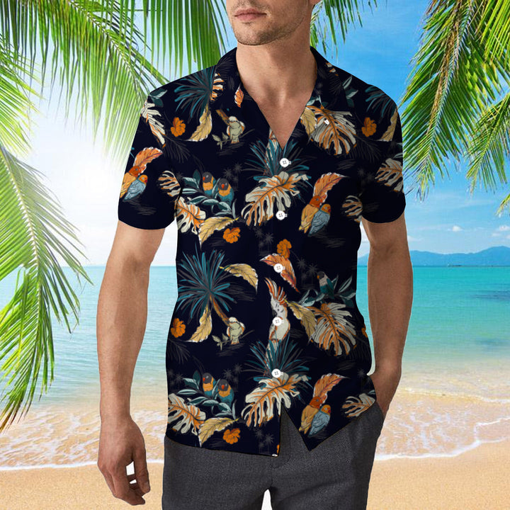 Tropical With Exotic Parrot Birds Hawaiian Shirt | For Men & Women | HW848-BehighStyle