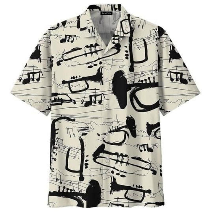 Trumpet Hawaiian Shirt | For Men & Women | HW115-BehighStyle