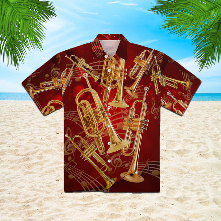 Trumpet Is Cool Hawaiian Shirt | For Men & Women | HW381-BehighStyle