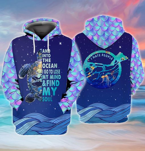 Turtle Ocean and into the ocean 3D All Over Print | For Men & Women | HP355-BehighStyle