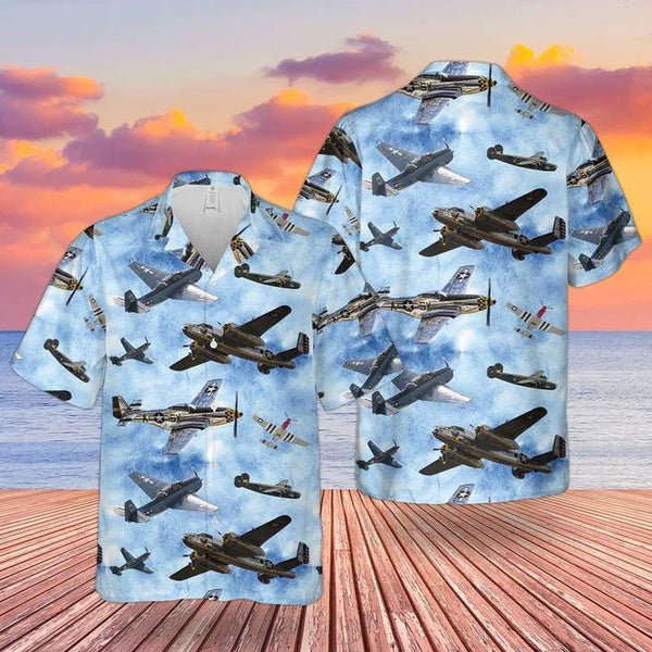 US Air Force Montana Hawaiian Shirt | For Men & Women | HW1438-BehighStyle