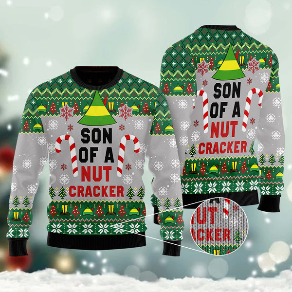 Son Of A Nut Cracker Ugly Christmas Sweater | Adult | US1206