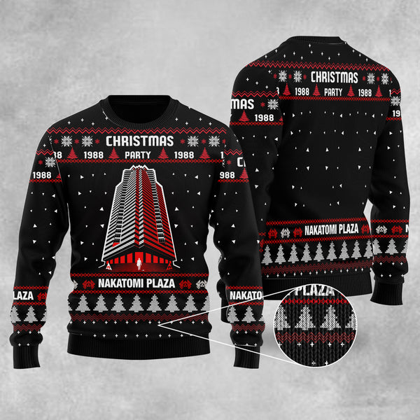 Nakatomi Plaza Ugly Christmas Sweater | Adult | US1389