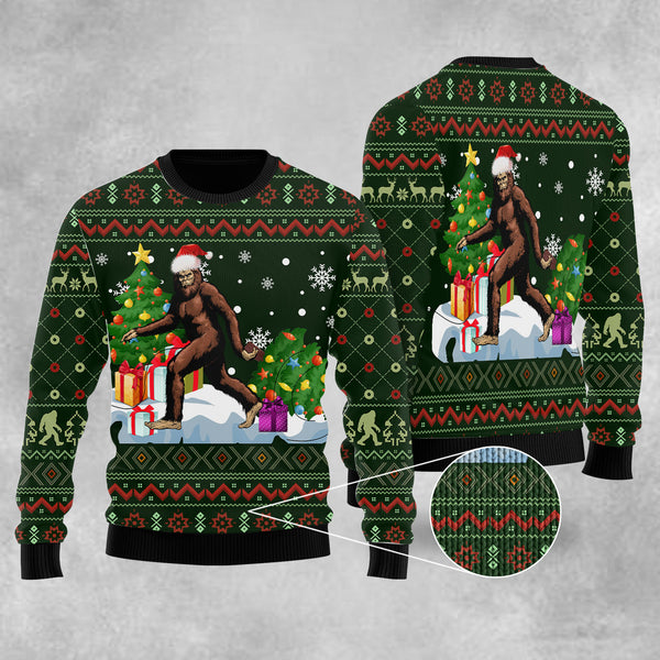 Big Foot Xmas Ugly Christmas Sweater | Adult | US1669