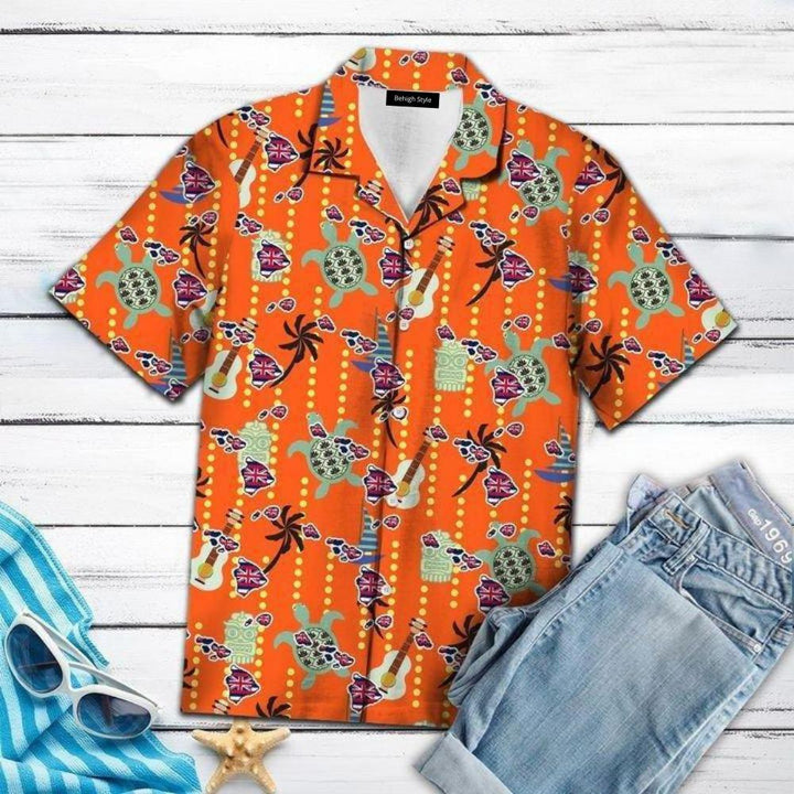 Ukulele Hawaiian Shirt | For Men & Women | HW123-BehighStyle