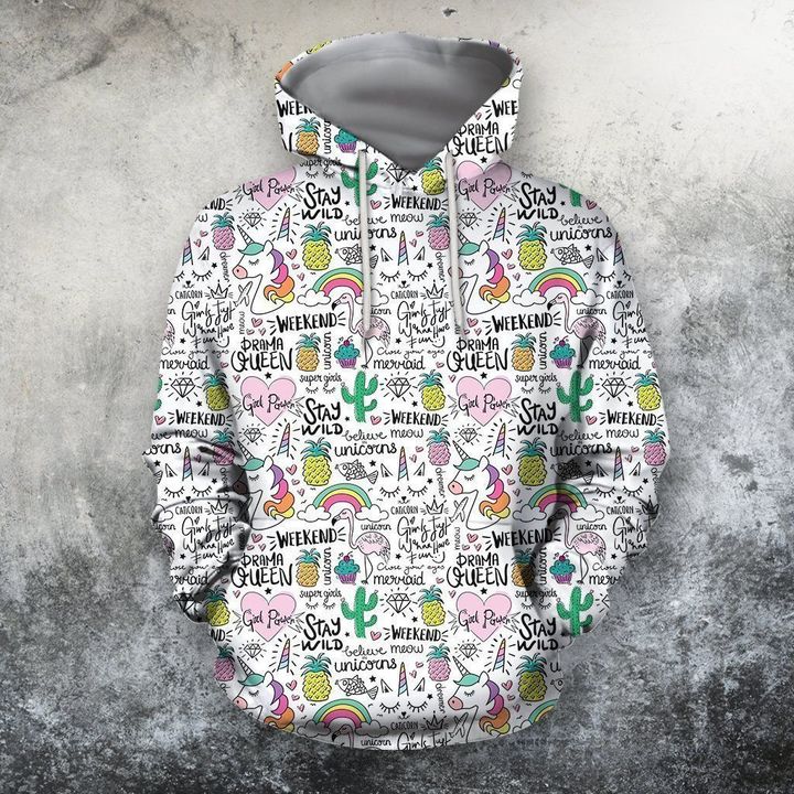 Unicorn And Prama Queen 3D All Over Print | For Men & Women | Adult | HP1272-BehighStyle