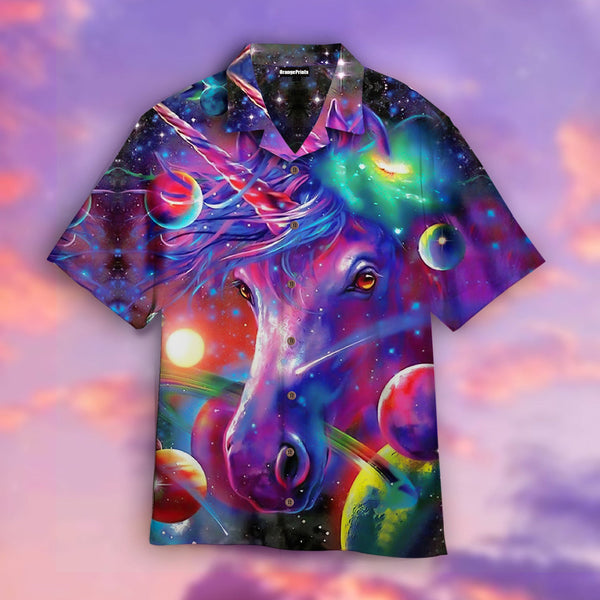 Unicorn Colorful Aloha Hawaiian Shirt | For Men & Women | WT5092-BehighStyle