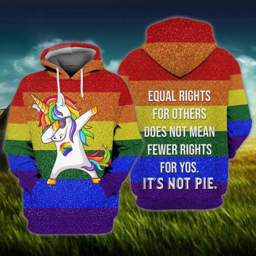 Unicorn Dab Equal Right 3D All Over Print | For Men & Women | HP370-BehighStyle