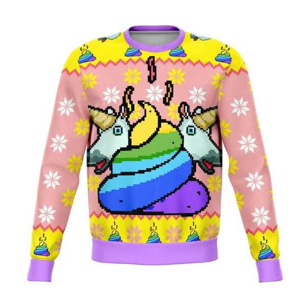Unicorn Poo Ugly Christmas Sweater | Adult | US2230