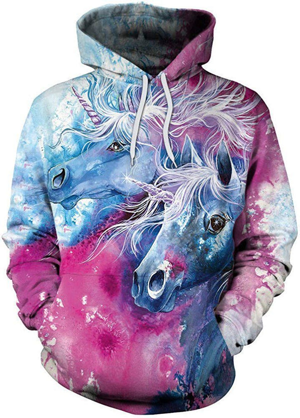 Unicorn Tie Dye 3D All Over Print | For Men & Women | Adult | HP835-BehighStyle