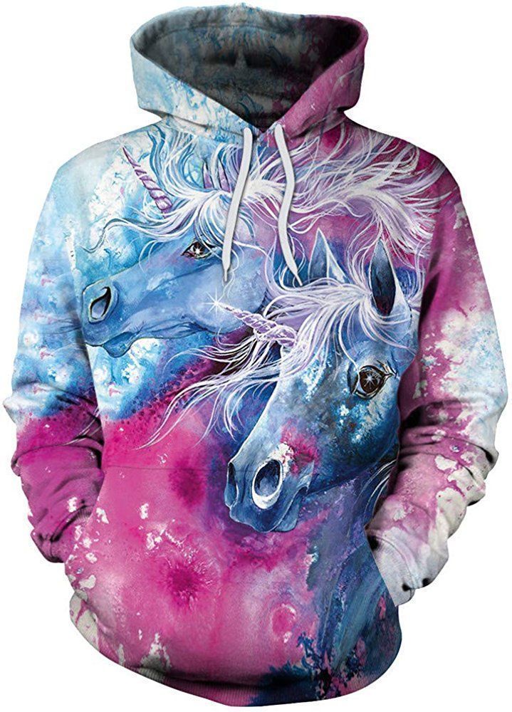 Unicorn Tie Dye 3D All Over Print | For Men & Women | Adult | HP835-BehighStyle