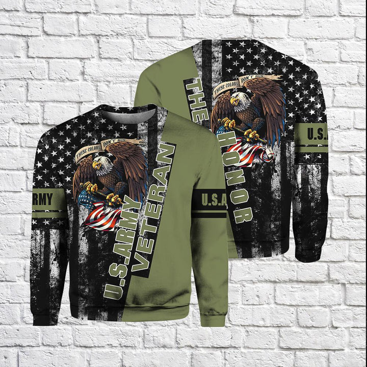 Us Army Veteran Honor The Fallen 3D All Over Print | For Men & Women | Adult | HP142-BehighStyle