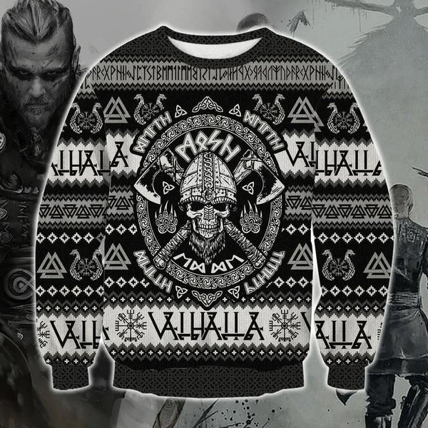 Valhalla Viking Ugly Christmas Sweater | Adult | US2323