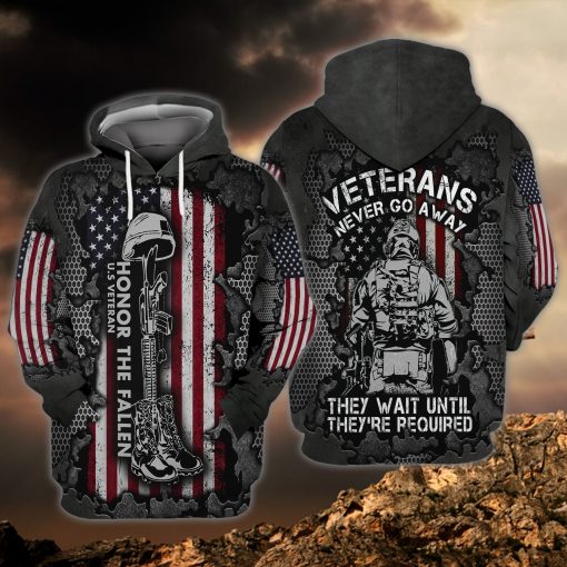 Veteran 3D All Over Print | For Men & Women | HP363-BehighStyle