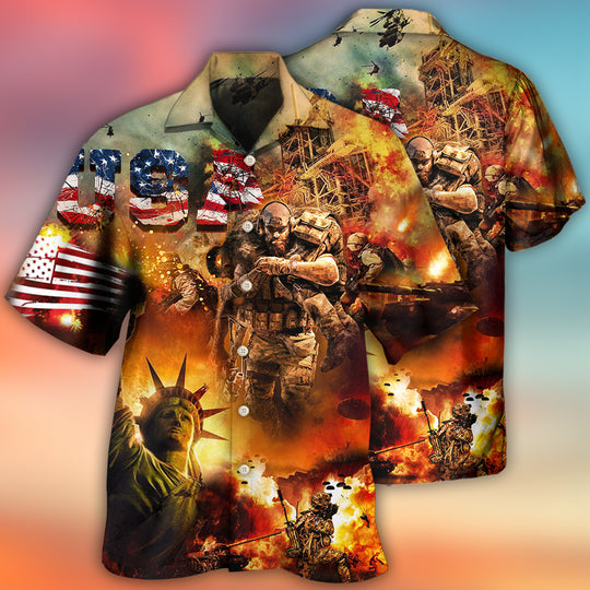 Veteran America Independence Day Veteran USA Hawaiian Shirt | HW3320