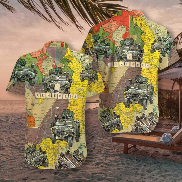 Veteran I Remember Hawaiian Shirt | HW3218