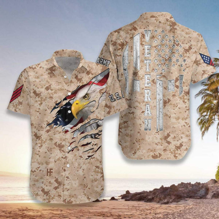 Veteran Proud US Unisex Hawaiian Shirt | For Men & Women | HW258-BehighStyle