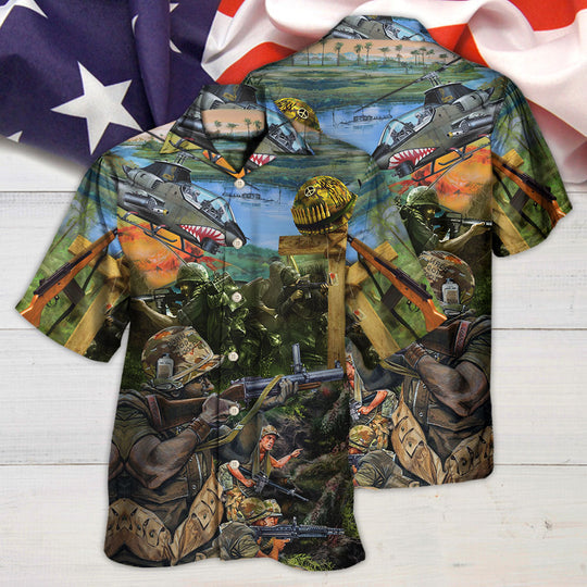 Veteran With Respect Honorand Gratitude With Helicopter Hawaiian Shirt | HW3306