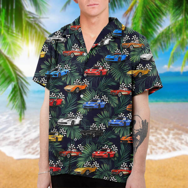 Vette Collection Art Hawaiian Shirt | For Men & Women | HW2278-BehighStyle