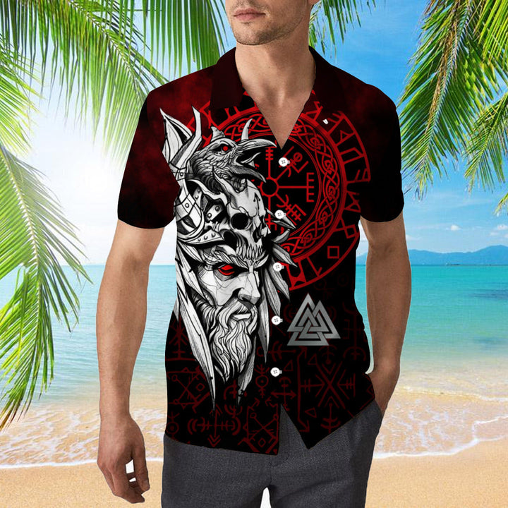 Viking Hawaiian Shirt | For Men & Women | HW301-BehighStyle