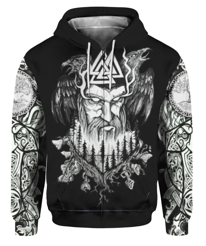 Viking Never Say Gave Up 3D All Over Print | For Men & Women | Adult | HP898-BehighStyle