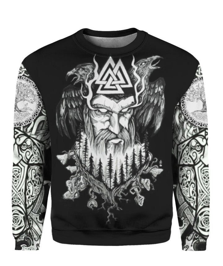 Viking Never Say Gave Up 3D All Over Print | For Men & Women | Adult | HP898-BehighStyle