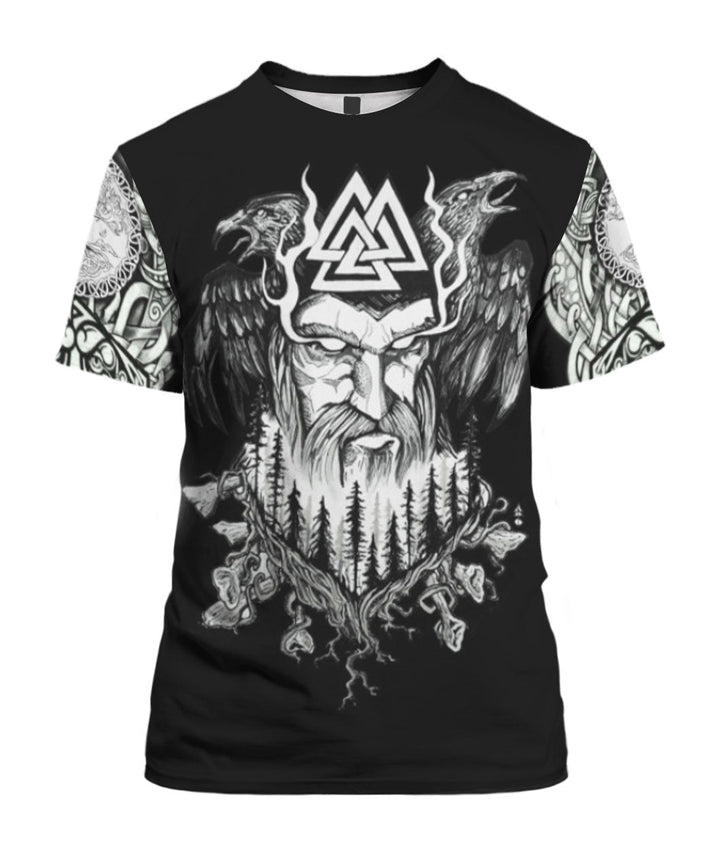 Viking Never Say Gave Up 3D All Over Print | For Men & Women | Adult | HP898-BehighStyle