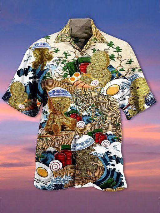 Vintage Noodle Aloha Hawaiian Shirt | For Men & Women | HW1139-BehighStyle