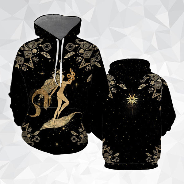 Virgo Golden Zodiac 3D All Over Print | For Men & Women | Adult | HP874-BehighStyle