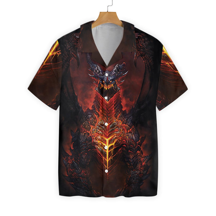 Volcanic Dragon Chest Hawaiian Shirt | For Men & Women | HW1625-BehighStyle