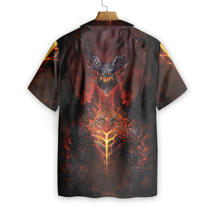 Volcanic Dragon Chest Hawaiian Shirt | For Men & Women | HW1625-BehighStyle