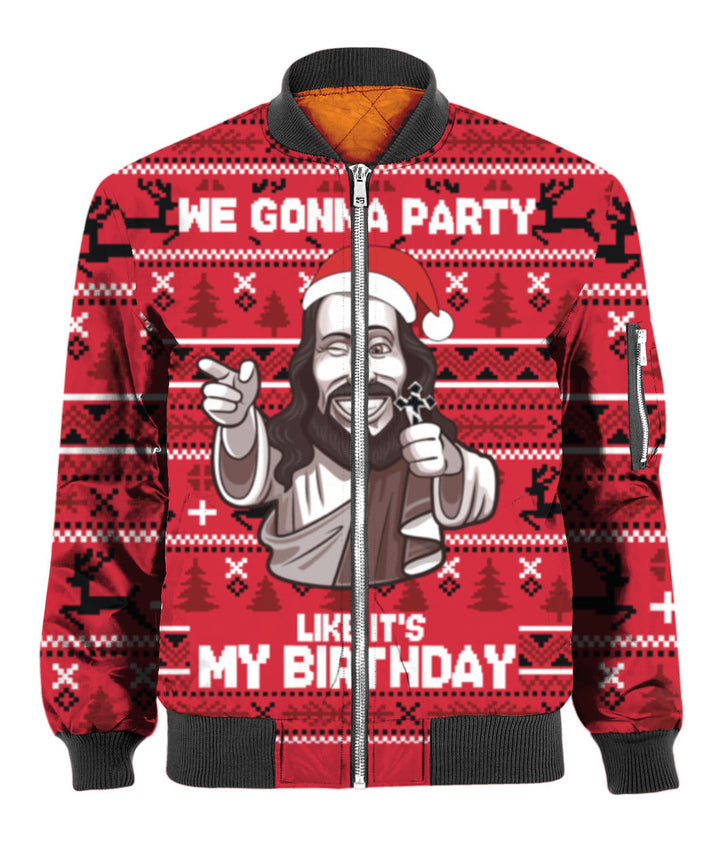 We Gonna Party Like Its My Birthday Jesus 3D All Over Print | For Men & Women | Adult | HP896-BehighStyle